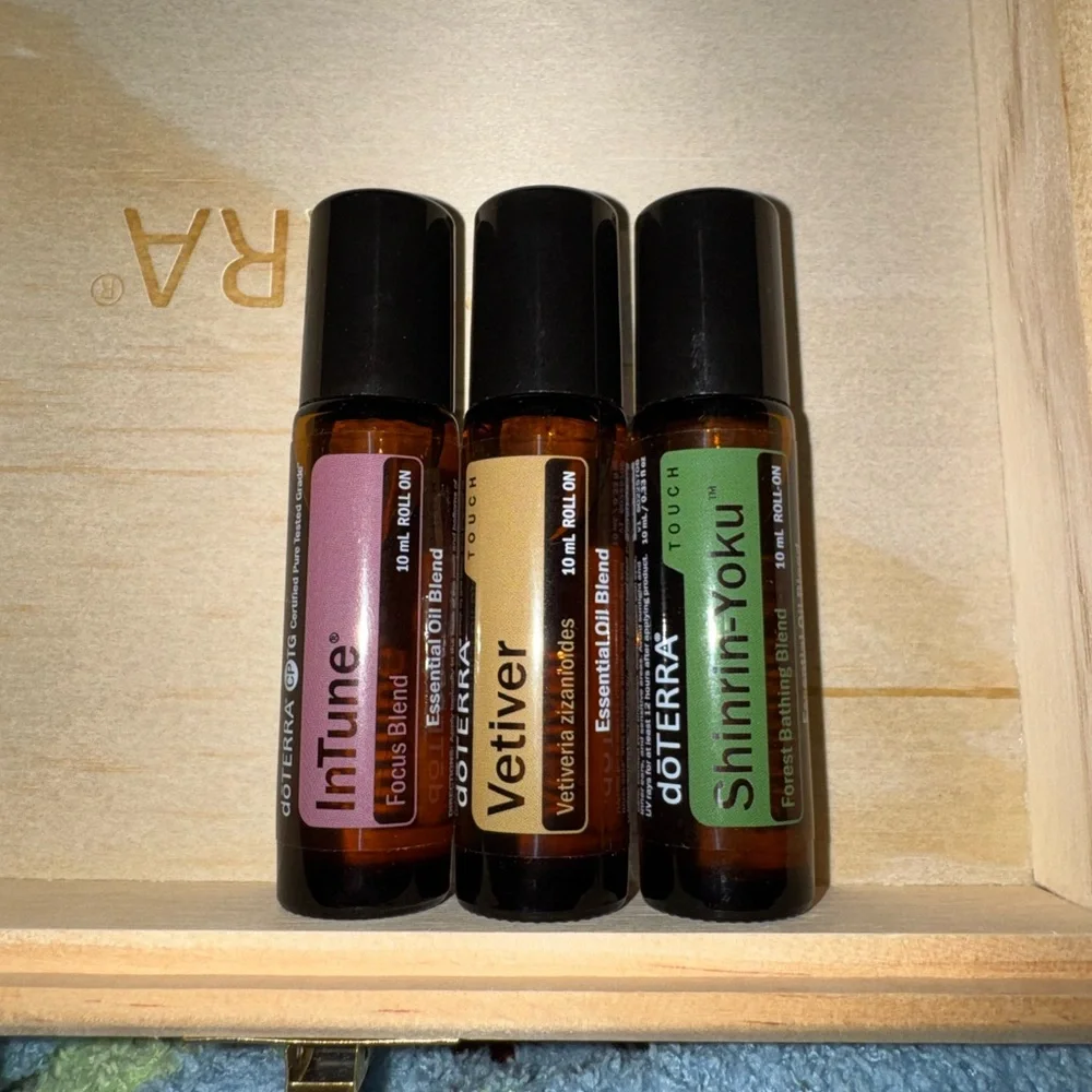 Doterra Roller grounding bundle- vetiver, shinrin-yoku, intune - Picture 2 of 3